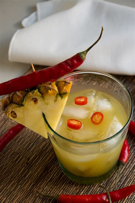 quick-chili-infused-pineapple-vodka-cocktail image