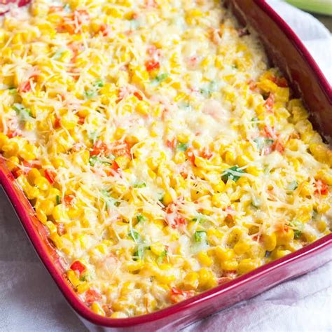 creamed-corn-casserole-with-peppers-bread-booze-bacon image