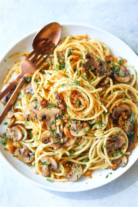 brown-butter-mushroom-pasta-damn-delicious image
