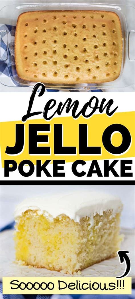 easy-lemon-poke-cake-recipe-crayons-cravings image