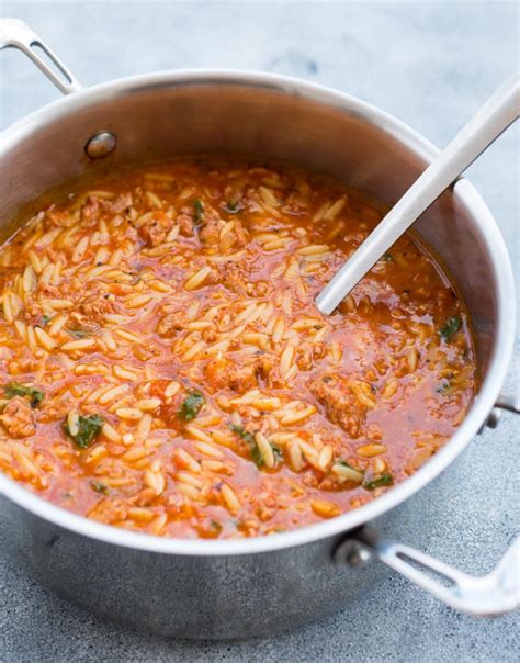 italian-sausage-orzo-soup-the-flavours-of-kitchen image