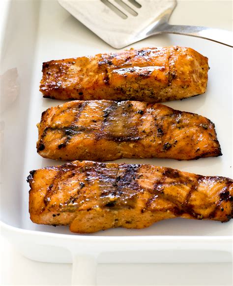 easy-6-ingredient-grilled-maple-dijon-salmon-chef-savvy image