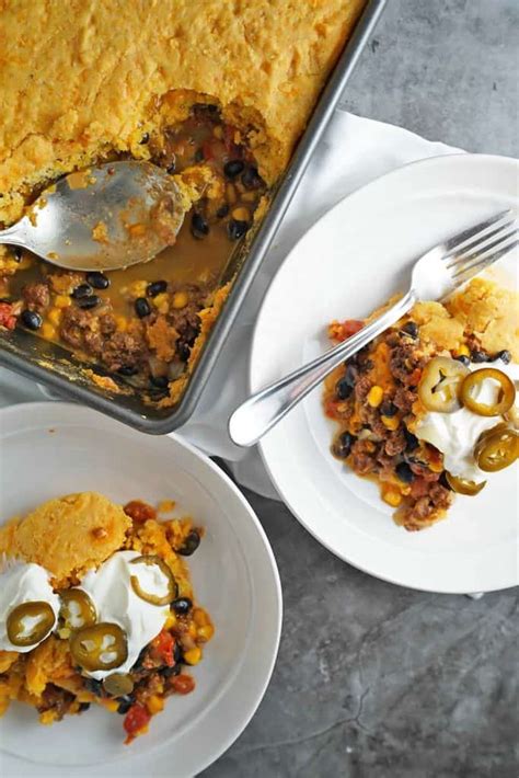 cheesy-chili-cornbread-casserole-nibble-and-dine image