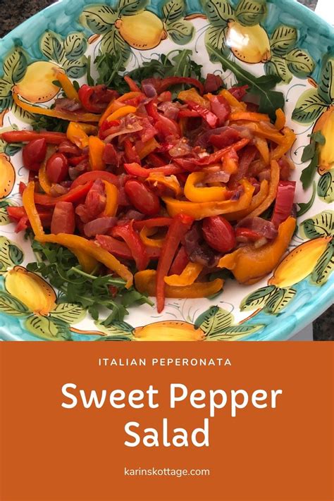 how-to-make-sweet-bell-pepper-peperonata-salad image
