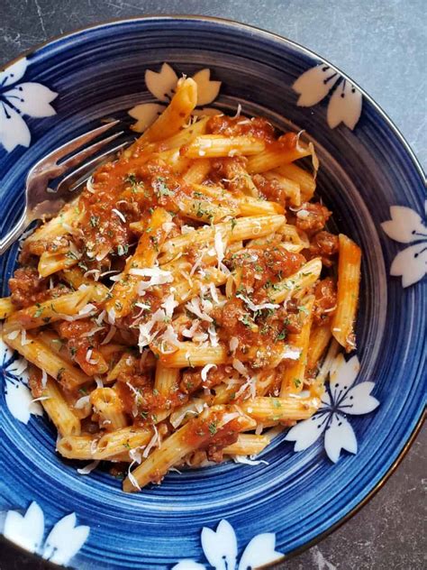 penne-bolognese-canadian-cooking-adventures image