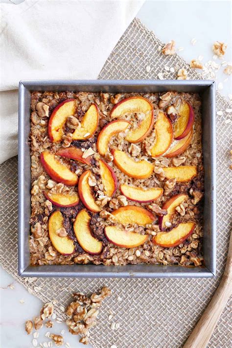healthy-baked-peach-oatmeal-its-a-veg-world-after image