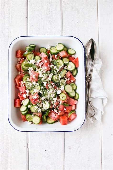 watermelon-salad-with-cucumber-feta-and-mint-my image