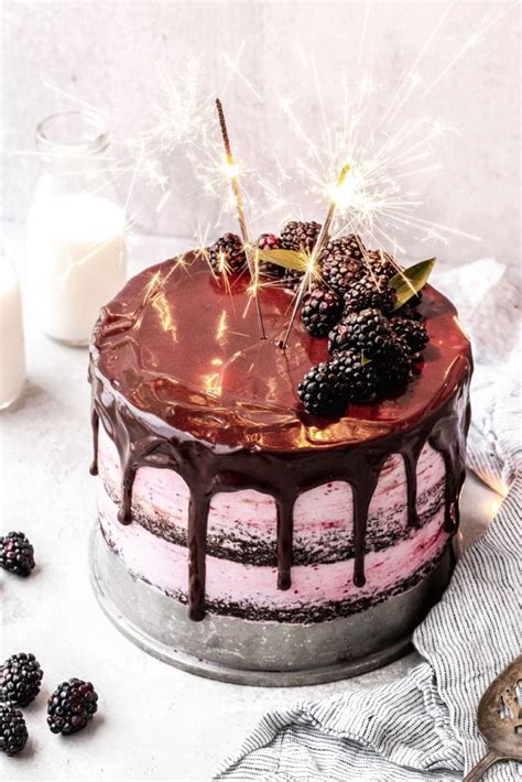 blackberry-chocolate-cake-rodelle-kitchen image