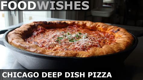 chicago-deep-dish-pizza-food-wishes-youtube image