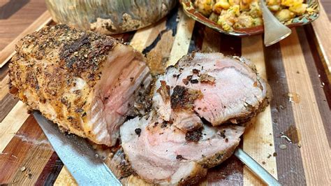 garlic-herb-roast-pork-loin-southern-fried-potatoes image