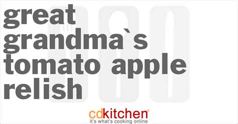great-grandmas-tomato-apple-relish image