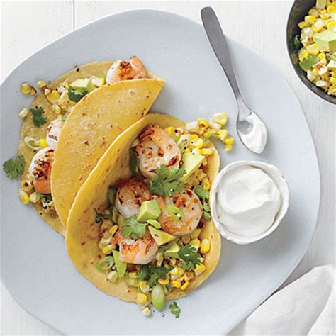 shrimp-tacos-with-corn-salsa-recipe-myrecipes image