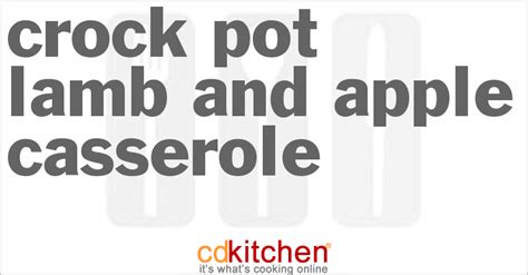 crock-pot-lamb-and-apple-casserole image