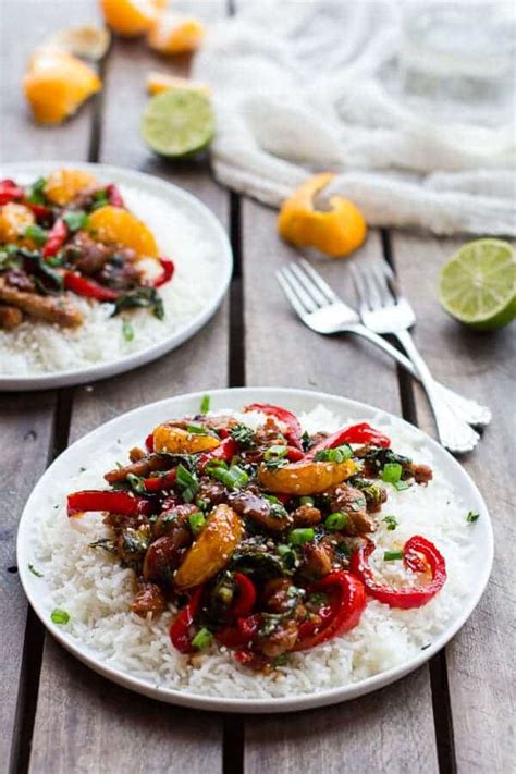 30-minute-sweet-asian-chili-pork-ginger-and-tangerine image