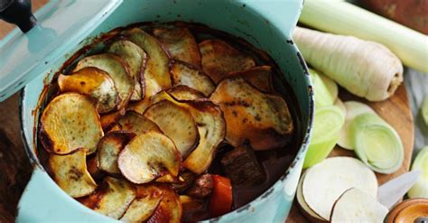 baked-stew-with-beef-sweet-potatoes-and-root image