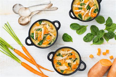 creamy-sweet-potato-and-chicken-soup-with-quinoa image