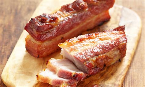 pork-belly-with-apple-cider-jus-recipe-james-beard image
