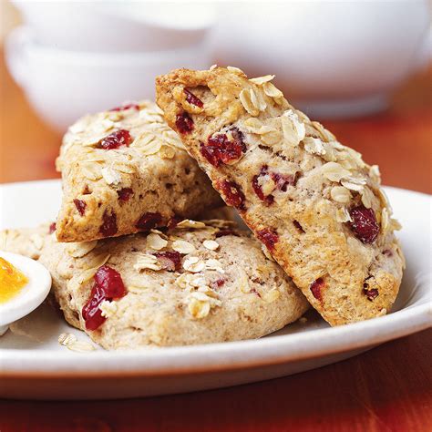 cranberry-whole-wheat-scones-recipe-eatingwell image