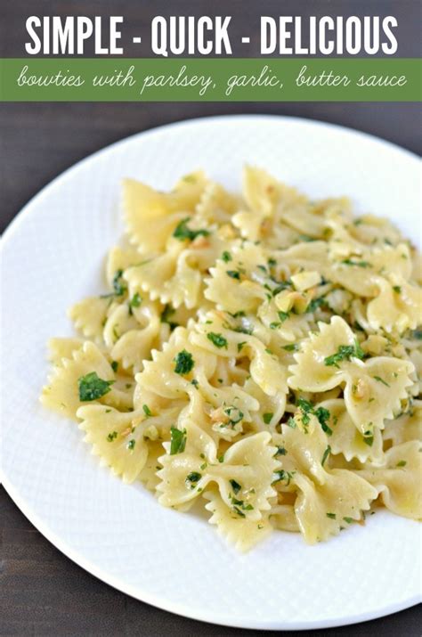 bow-ties-with-parsley-garlic-butter-sauce-courtneys image