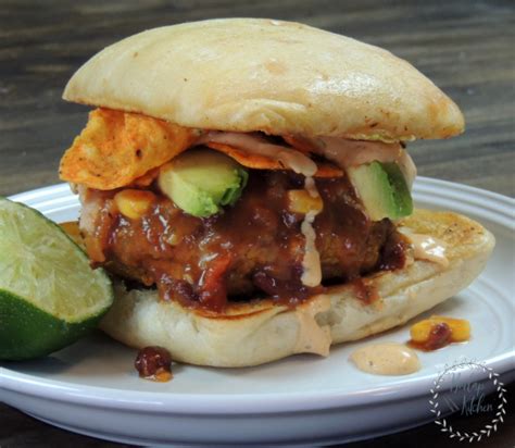 southwest-chicken-burger-burlap-kitchen image