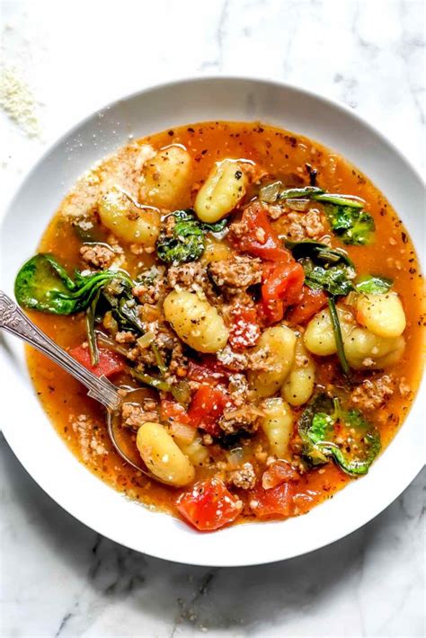 easy-sausage-and-gnocchi-soup image