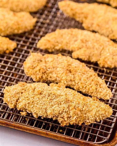baked-cashew-crusted-chicken-tenders image