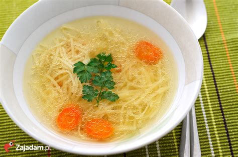 broth-traditional-polish-chicken-soup-recipe-zajadampl image