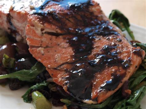 balsamic-glazed-salmon-with-spinach-olives-and image