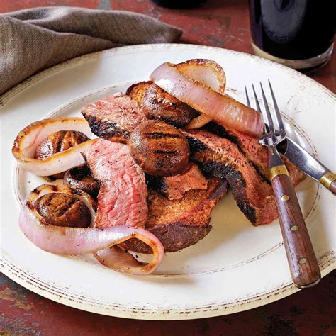 guinness-marinated-bison-steak-sandwiches image
