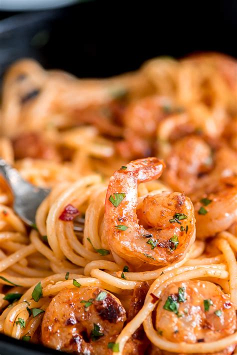 bang-bang-shrimp-pasta-garnish-glaze image