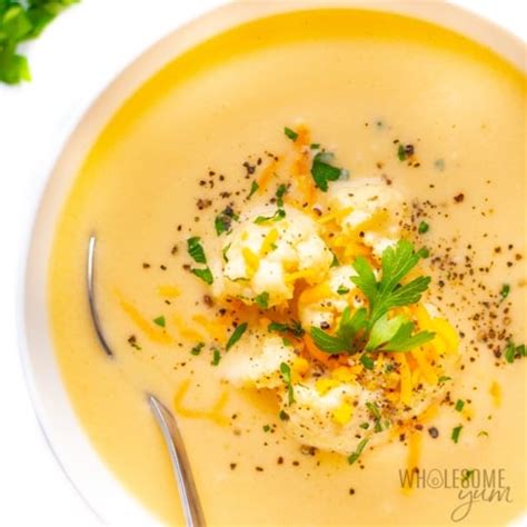 cauliflower-cheese-soup-recipe-wholesome-yum image