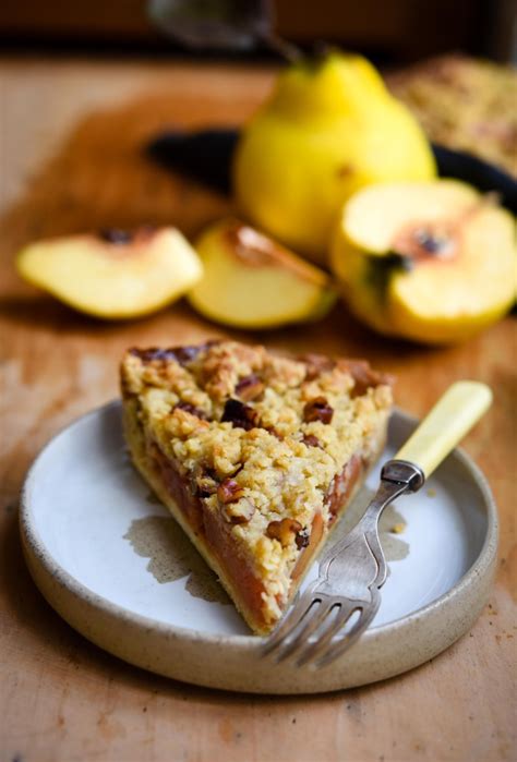 quince-crumble-tart-patisserie-makes-perfect image