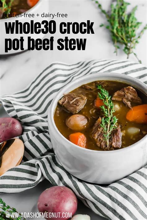 gluten-free-beef-stew-slow-cooker-whole30-paleo image