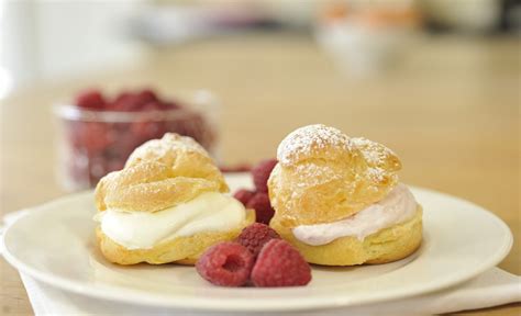 lemon-raspberry-cream-puffs-recipe-get-cracking image