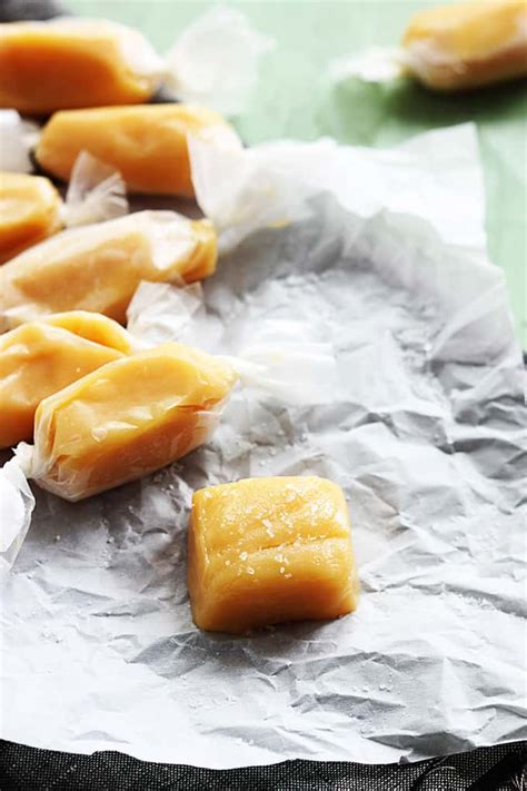 easy-4-ingredient-soft-caramels-no-candy image