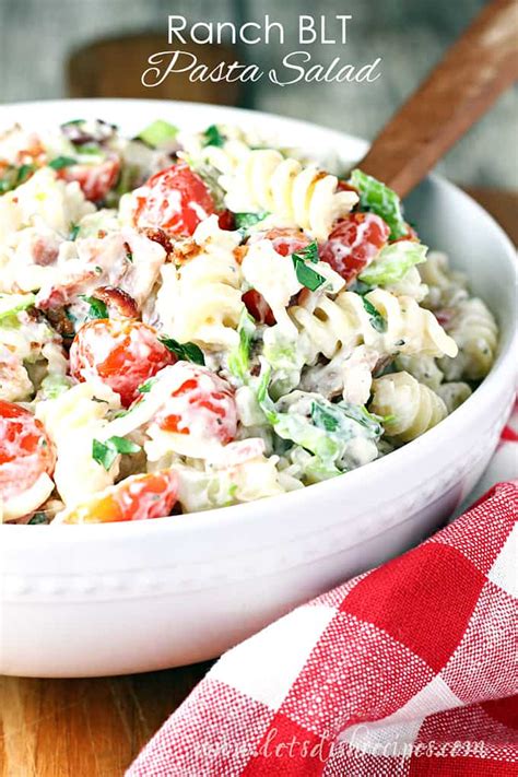 ranch-blt-pasta-salad-lets-dish image