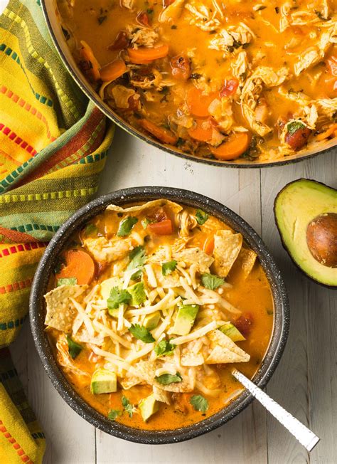 the-best-chicken-tortilla-soup-recipe-video-a-spicy image