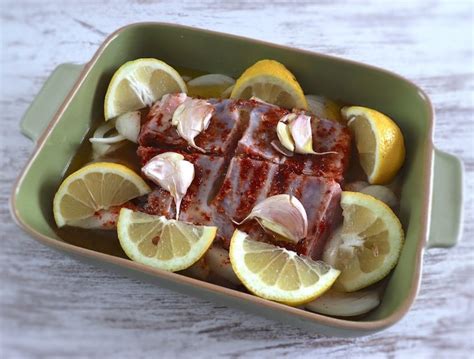 baked-pork-ribs-with-lemon-food-from-portugal image