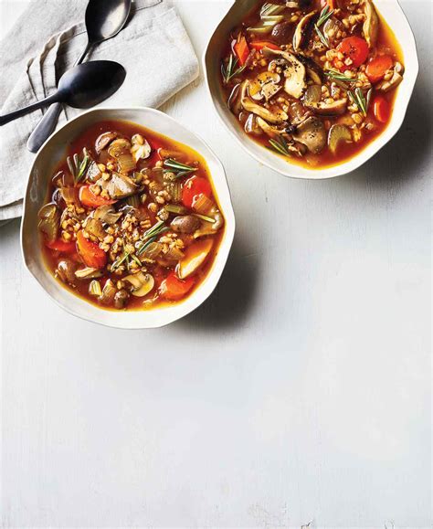 mushroom-and-farro-soup-recipe-real-simple image