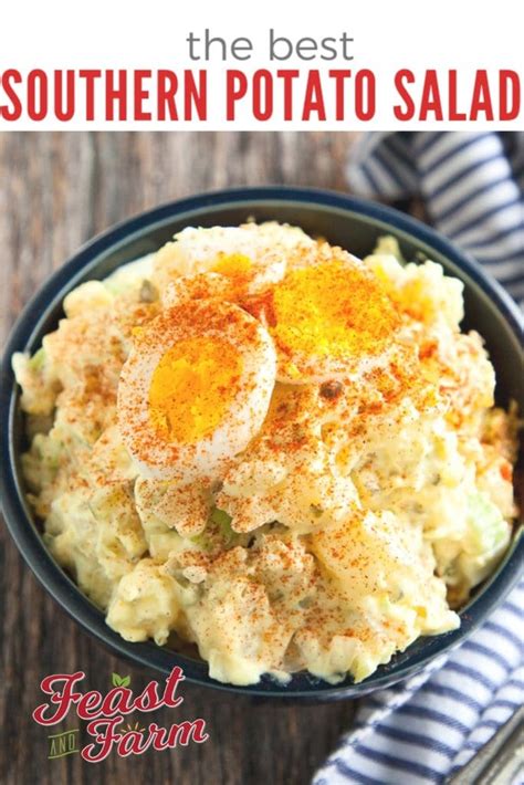 southern-potato-salad-with-mustard-and-egg-feast-and image