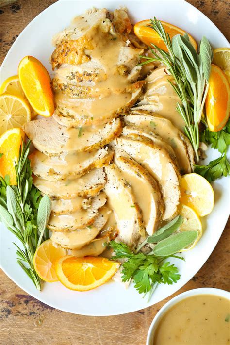 slow-cooker-turkey-breast-recipe-damn-delicious image