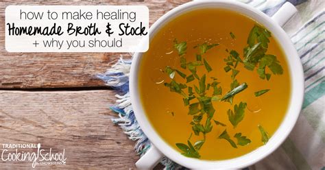 how-to-make-healing-homemade-broth-stock image