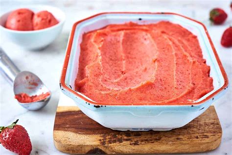 strawberry-sorbet-recipe-king-arthur-baking image