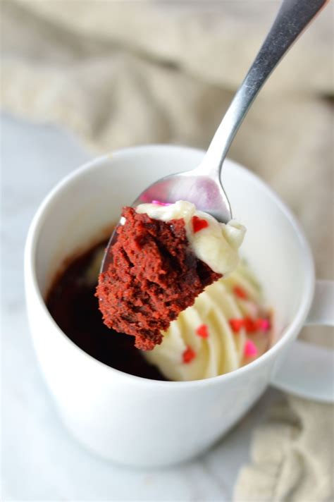 red-velvet-mug-cake-a-taste-of-madness image