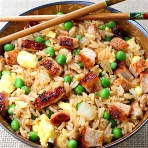bbq-pork-fried-rice-an-easy-fried-rice image