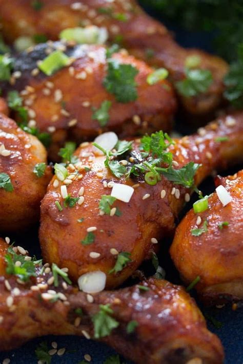 baked-honey-soy-chicken-drumsticks-sweet-and-spicy image