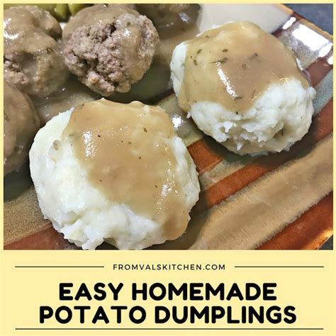 easy-homemade-potato-dumplings-recipe-potato-balls image