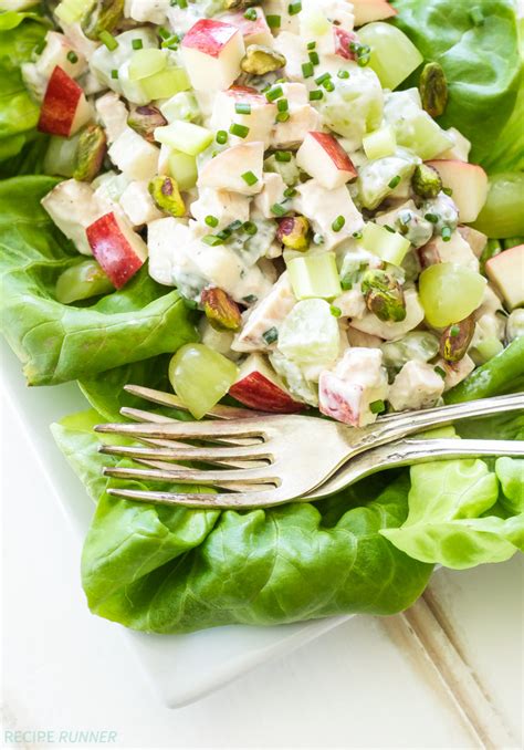 healthy-grilled-chicken-waldorf-salad-recipe-runner image