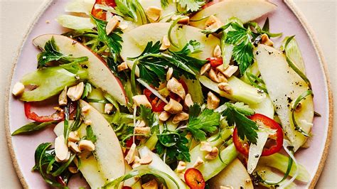 celery-apple-and-peanut-salad-recipe-bon-apptit image
