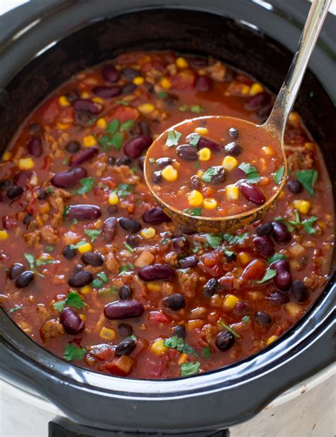 slow-cooker-turkey-chili-the-best image